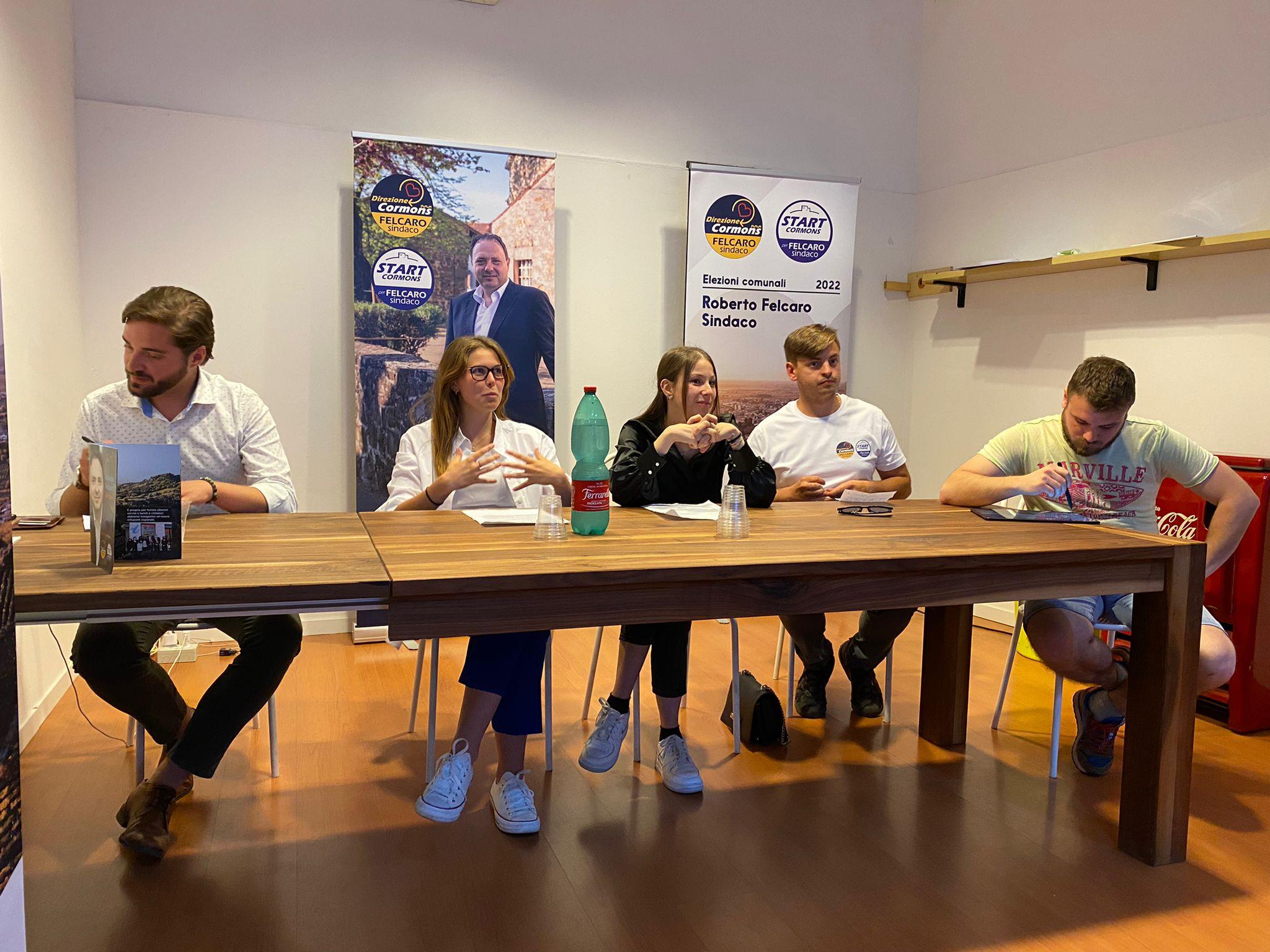 Immagine per «Ecco la nostra Cormons», i progetti dei giovani con Felcaro 